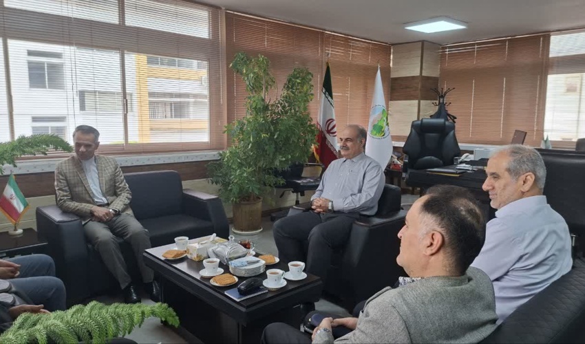 حضور عضو کمیسیون کشاورزی مجلس در معاونت امور جنگل