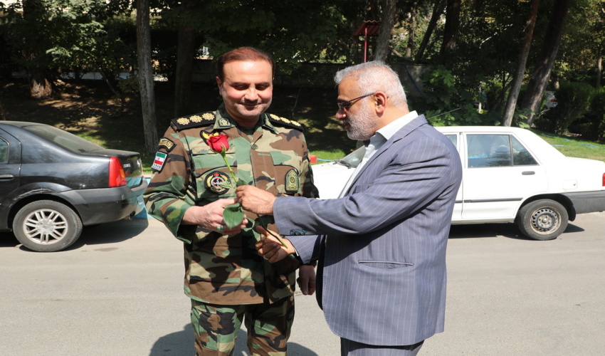 سرپرست سازمان منابع طبیعی با نیروهای یگان حفاظت دیدار کرد