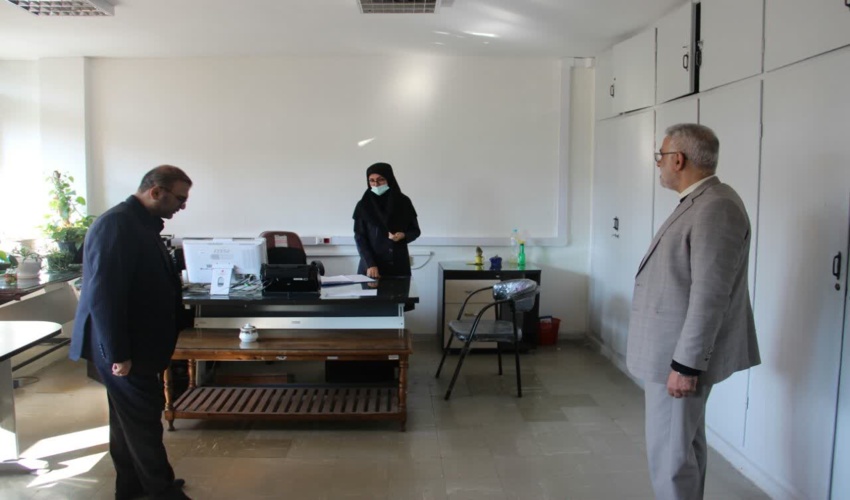 بازدید سرزده دکتر عباسعلی نوبخت از معاونت امور جنگل